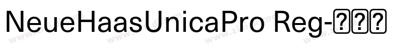 NeueHaasUnicaPro Reg字体转换 NeueHaasUnicaPro Reg字体转换